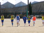 2010.03.14　U-13 トレーニング　@大増中