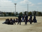 2012.03.11 U-15 最後のトレーニング